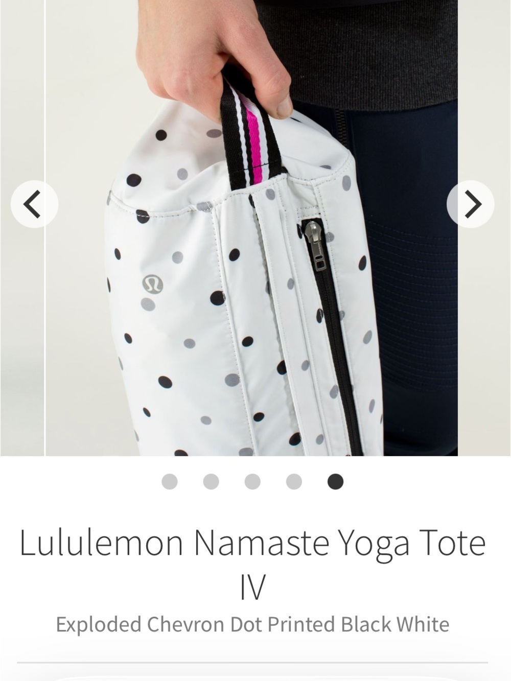 Lululemon Namaste Yoga Tote IV NWOT - Picture 2 of 10